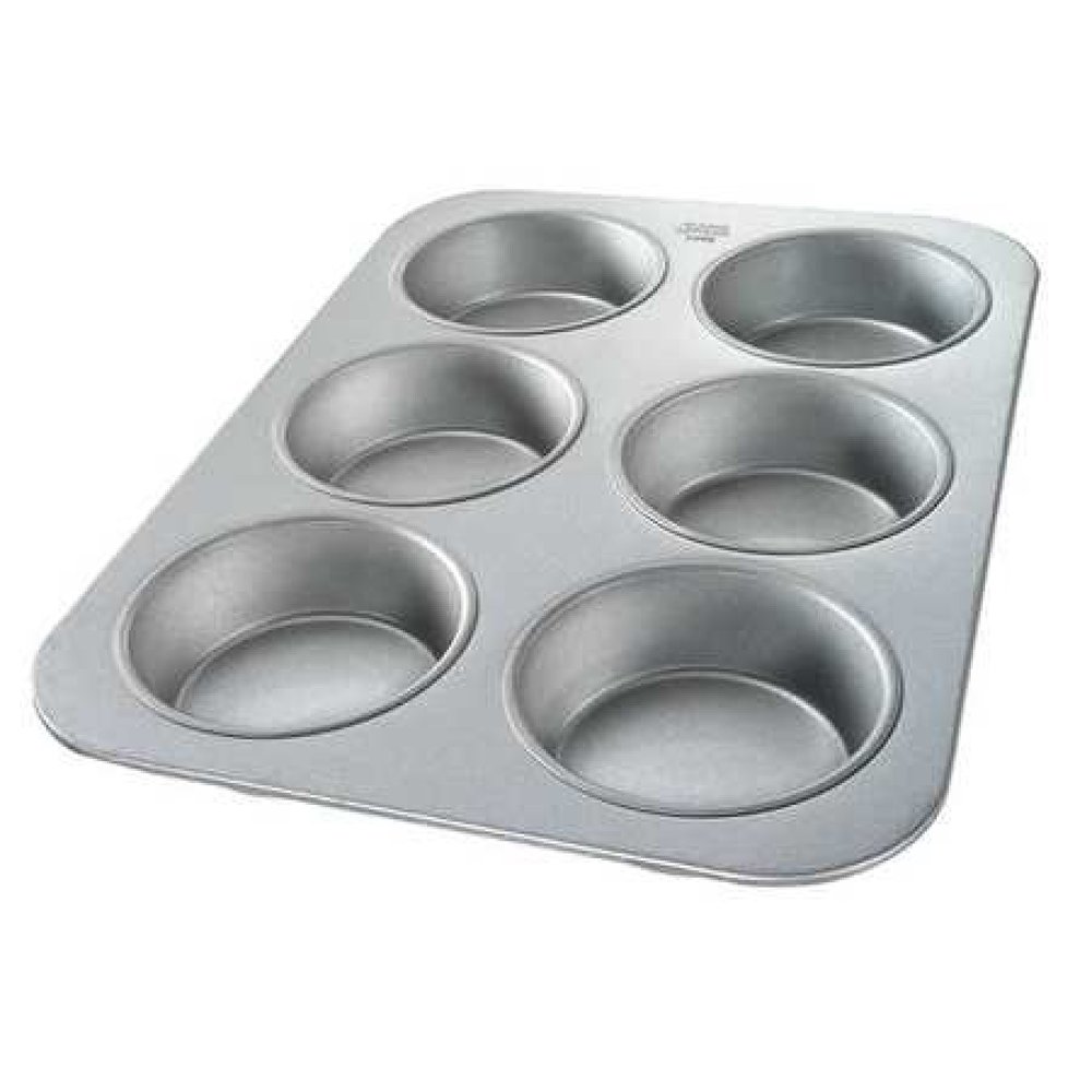 CHICAGO METALLIC 44305 Mini Cake Muffin Pan,6 Moulds