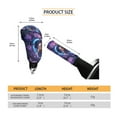 thumbnail image 5 of FORUDESIGNS Horse Rose Heart Pattern 2 PCS Car Handbrake Cover Gear Shift Cover Set Smooth Comfortable Car Handle Level Stick Knob Cover Universal Case Sleeve Hand Protector Auto Decoration, 5 of 5