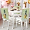 thumbnail image 4 of Decorative Chair Back Cover One Size x6 Chair Cover Dining Chair Slipcovers Chair Back Decoration Festival Chair Decoration Pineapple Glasses, 4 of 6