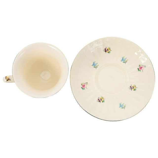 Ceramic Coffee Cup And Saucer Set For Family Friends Co-workers With Saucer 16X16X9.5Cm Safe Beverage Holder 1 Set