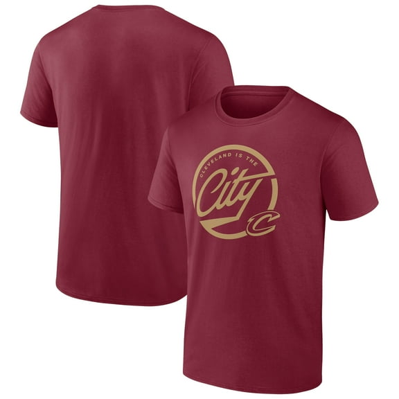 Men's Wine Cleveland Cavaliers Team Pride T-Shirt
