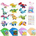 thumbnail image 1 of Regalos de San Valentín para niños, bloques de construcción de dinosaurios para el aula, 1 of 6