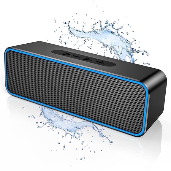 Portable Wireless Bluetooth Speaker,Loud Stereo Sound,Bluetooth 5.0,30-Hour Playtime,66 ft Range,Portable Speaker for Home,Party and Outdoor Use