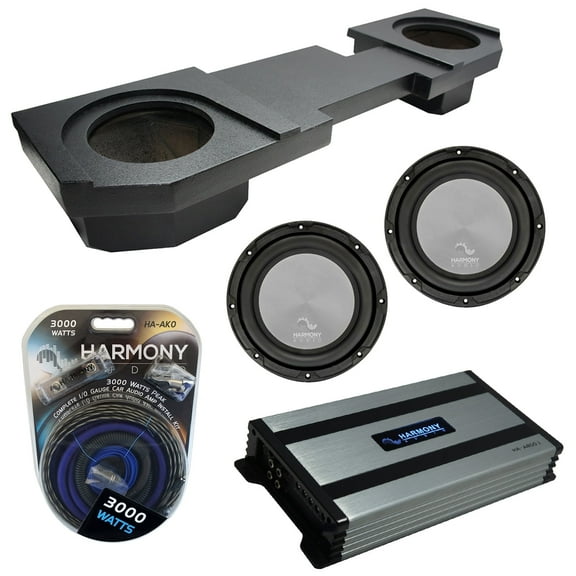 2002 - 2018 Dodge Ram Quad or Crew Harmony A102 Dual 10" Rhino Sub Box HA-A800.1