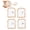 4pcs, variant on Bread Sponge Kitchen Scrubber Pads, Toast Shaped Pop-Up Cleaning Sponges, Reusable Non-Scratch Dish Sponges for Kitchen and Household Cleaning