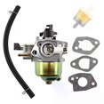 thumbnail image 1 of Carburetor with gasket, fuel filter and hose set for Einhell BG-PM 46 S HW BG-PM 46 S-HW SE BG-PM 51 S-HW lawn mower, 1 of 5