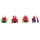 thumbnail image 5 of Camión de bomberos con tracción hacia atrás, vehículo de camión de bomberos de aleación, camión de dibujos animados, modelo de coche de juguete, el mejor de su clase, 5 of 8