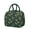 Dark-green-11, variant on Bohemian Chic Lunch Bag - Vintage Floral Insulated Lunch Box, Waterproof & Portable (Rustic Home Decor)