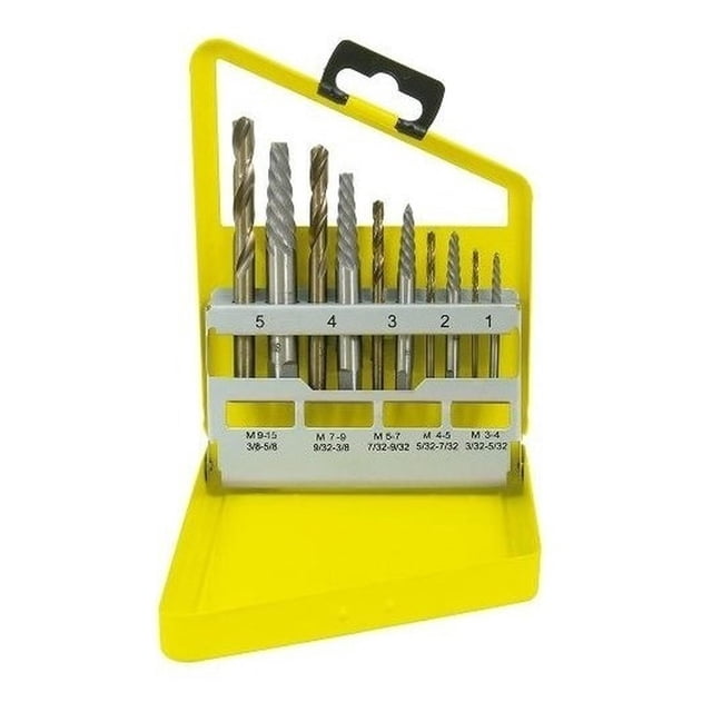 Juego De Extractor Tuercas Barridas 10 Piezas Surtek 107044 SURTEK 107044
