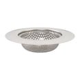 thumbnail image 1 of Paquete de 2 coladores: cesta superior de 2,25"/cesta de 1", fregadero de baño de acero inoxidable, utilidad, drenaje, fregadero de cocina y lavabo, 1 of 5