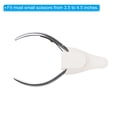 thumbnail image 4 of Unique Bargains 4.5'x2.6' PU Leather Embroidery Scissors Sheath Protective Cover, White 2 Pack, 4 of 7