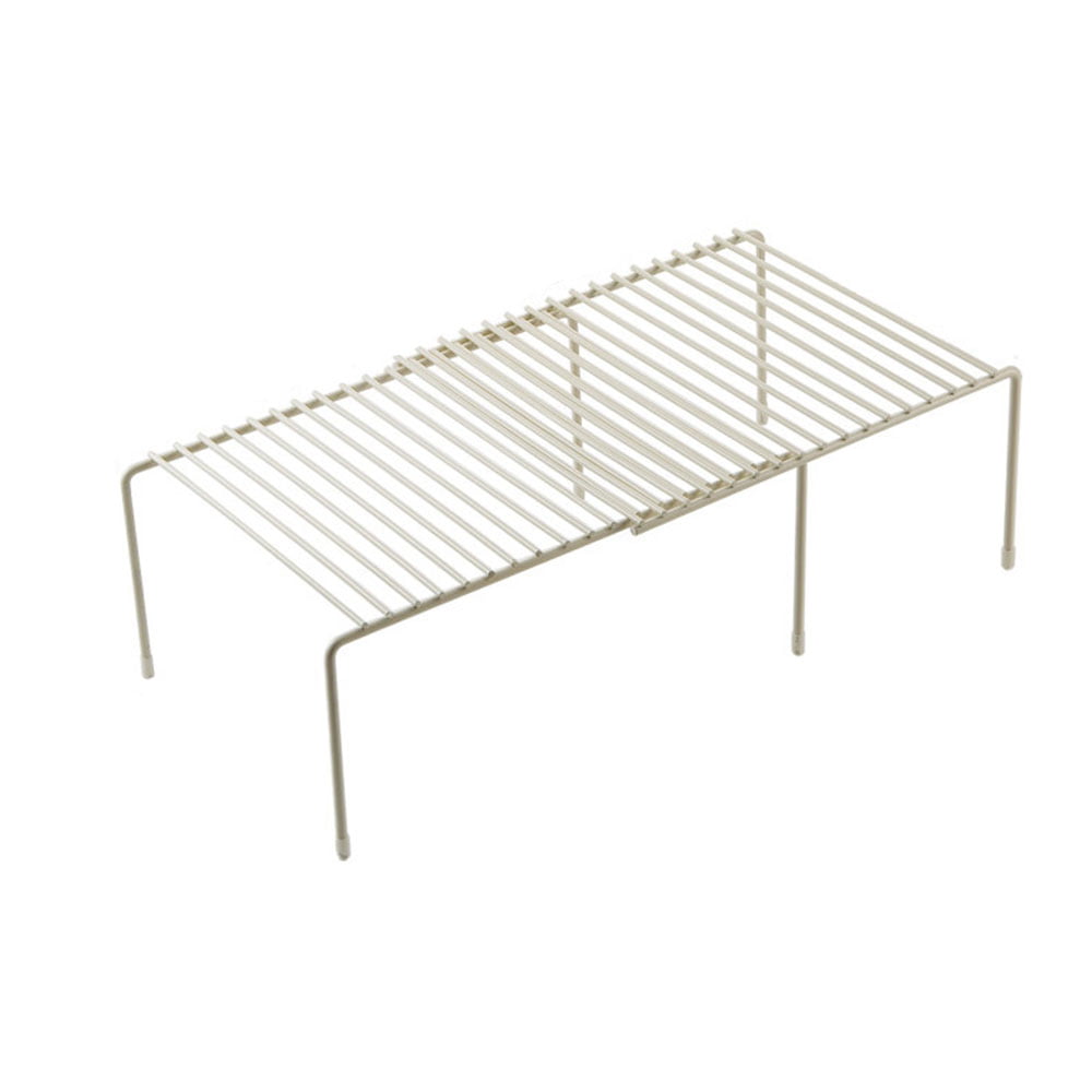 Wire Basket Topper for Double Rail Clothing Rack 52 ½ “ x 22 ½”  Chrome 