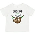 thumbnail image 3 of Inktastic Gramps Loves Me Cute Sloth and Baby Boys or Girls Baby T-Shirt, 3 of 5