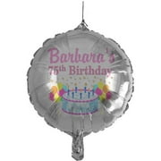 Cafepress Personalized 75th Celebration Mylar Balloon