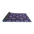 thumbnail image 2 of Ahgly Company Indoor Rectangle Abstract Blue Modern Area Rugs, 3' x 5', 2 of 4