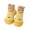 Yellow, variant on Fozruso Boys Girls Animal Cartoon Socks Shoes Toddler WarmThe Floor Socks Non Prewalker Shoes Sizes 4.5 Toddler(Black)