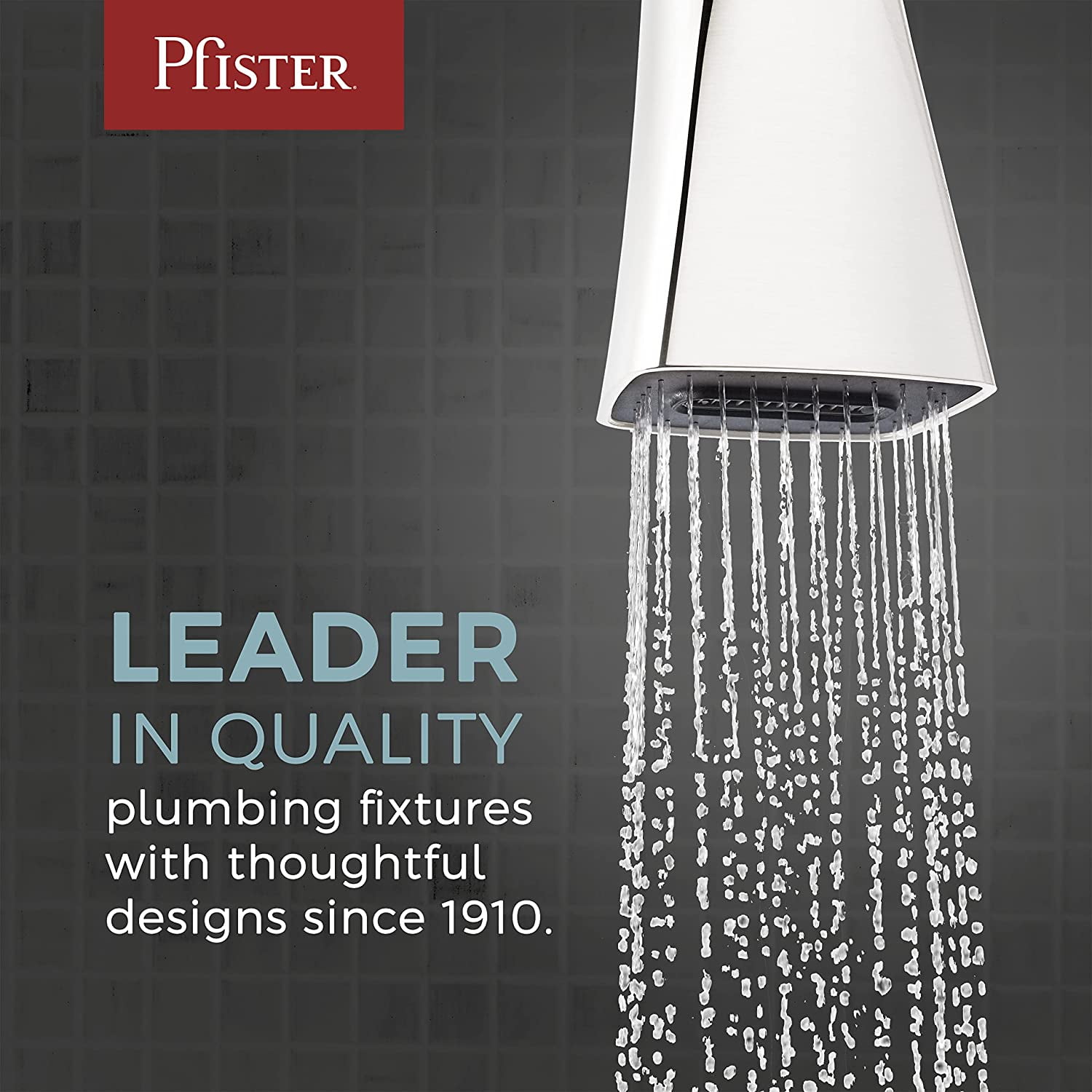 Pfister Kenzo 1-Handle Shower Only Trim Matte Black