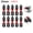 25mm, variant on 10 Pack Ph2 Magnetic Screwdriver Bit Set Anti-Slip Long Driver Drill Bits Anti Slip Screwdriver Bit Set Precision-Engineered