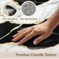 thumbnail image 6 of ODIKA 8'x10' Washable Area Rug Abstract Swirl Bold Veined Streaks Flow Symmetrical Motif Vein for King Size Bedroom Under Bed, Master Suite, Non-Shedding, Easy Care, 6 of 7