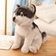 thumbnail image 1 of Juguetes de peluche de la vida Real para niños, Bulldog Francés, Chihuahua, perro realista suave, animales de peluche, muñeca de perro Shiba Inu, regalos de Navidad para bebés Fivean unisex, 1 of 2