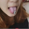 thumbnail image 6 of Ayyufe Unisex Cool Punk Hammer Shape Vibrating Tongue Bar Stud Body Piercing, 6 of 7