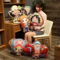 thumbnail image 1 of Almohada de dibujos animados Luffy Roronoa Zoro Sanji Chopper, juguetes de peluche de Anime, almohada de cojín, regalo de Navidad para niños, 1 pieza, 1 of 5