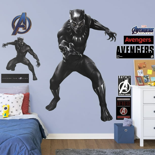 Fathead Avengers Endgame Black Panther LifeSize Officially