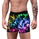thumbnail image 1 of Calzoncillos cómodos transpirables con estampado digital para hombre Pompotops  qyievc4138, 1 of 6