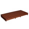 thumbnail image 2 of Hydrofarm Grodon Double-Sided Terracotta Gro-Smart Tray with 78 Cells, 2 Pack, 2 of 3