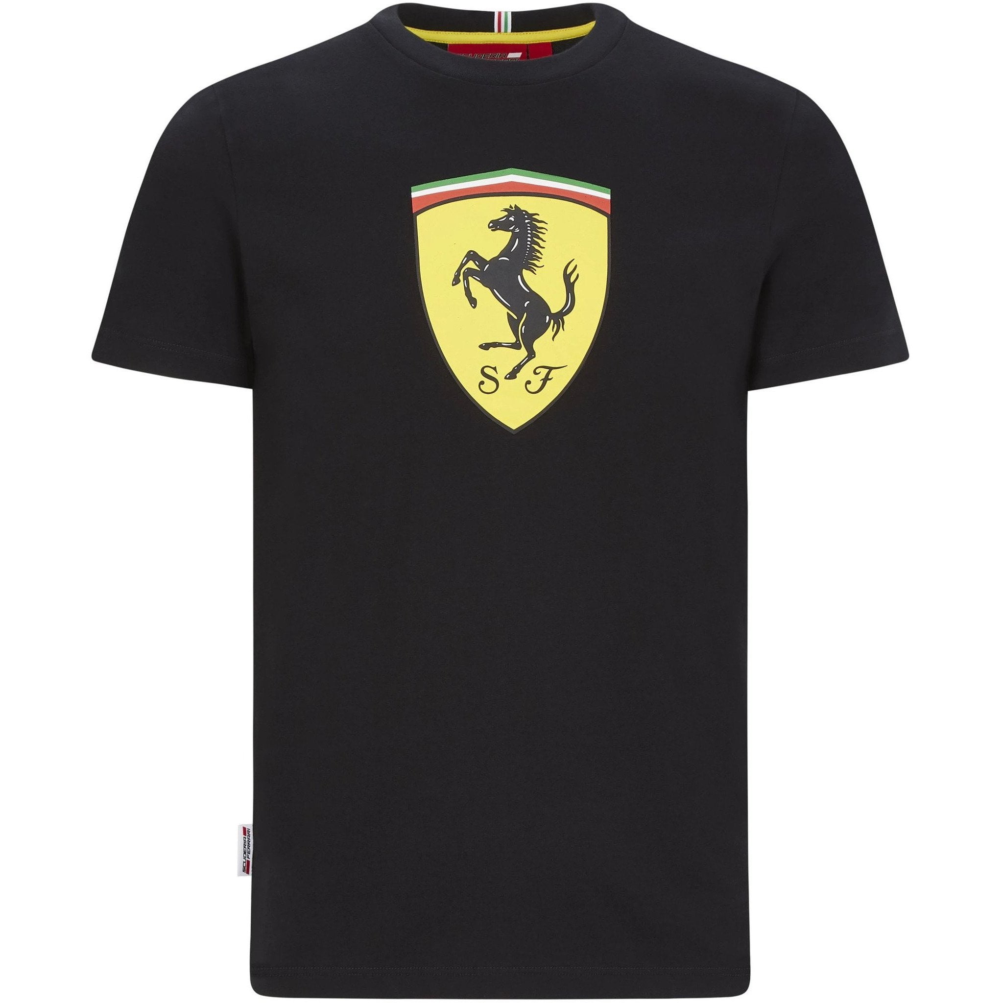 Scuderia Ferrari F1 Men's Large Shield T-Shirt Black - Walmart.com