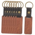 thumbnail image 4 of WHAMVOX Wooden Keychain Blanks for DIY Crafts Multi Color 8pcs Supplies Smooth Surface, 4 of 8