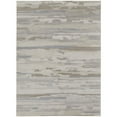 thumbnail image 7 of 8' X 10' Ivory Tan And Brown Abstract Power Loom Distressed Stain Resistant Area Rug, 7 of 7