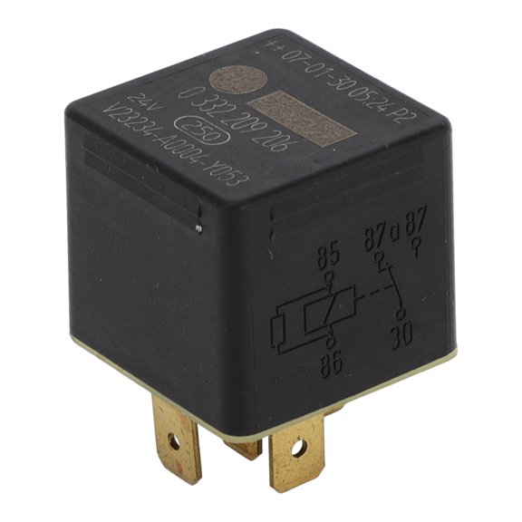 Unique Bargains Multi-Purpose Automotive Relay Car Changeover Mini Relay 24V 20/10A 5 Pin for MAN Vehicles Plastic