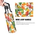 thumbnail image 4 of Yayeee 20oz Insulated Water Bottle Double Wall Stainless Steel with Flip Straw Lid, Beige Leaves, 4 of 7