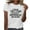White, variant on Tnhcen Women's Short Sleeve Crewneck T-Shirts | Funny Letter Print Positive Shoulder Tops | Plus Size Friendly S-2XL Tops