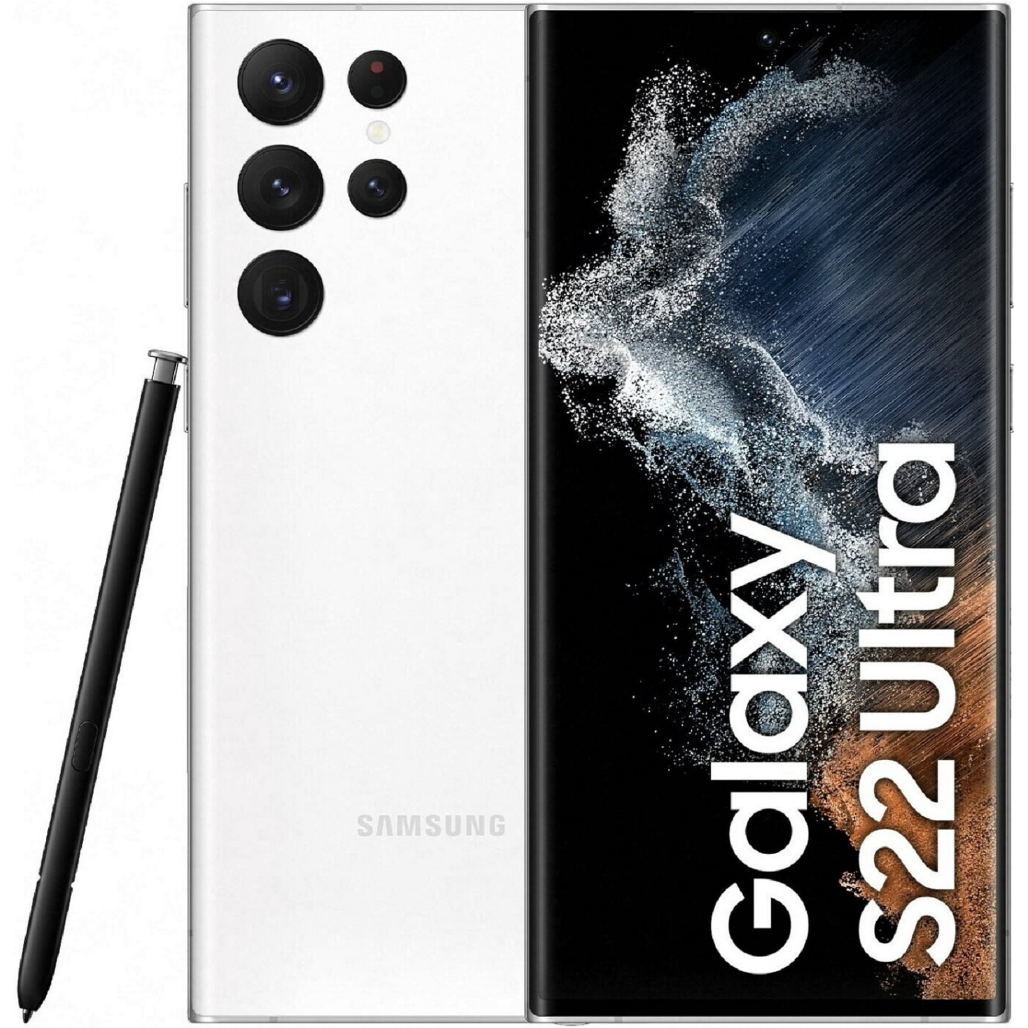 Refurbished Samsung Galaxy S22 Ultra 5G - 128GB – White – 108MP