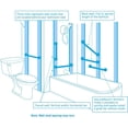 thumbnail image 2 of Moen Stainless Secure Mount Anchors, 2 of 3
