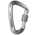 thumbnail image 4 of 2 uds Clips de mosquetón hebillas en forma de D con compuerta de bloqueo de tornillo para Labymos  Hebilla de alpinismo, 4 of 7