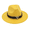 Yellow, variant on Top Hat Bull Head Ethnic Style Jazz Hat for Men and Women Fedora Hats for Men Felt Prairie Riding Hat Four Seasons Hats for Women,Off-White