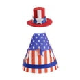 thumbnail image 4 of Independence Day 7-inch Porch Gooses Clothes Desktop Gooses Clothes Holiday Layout, 4 of 9