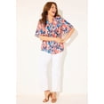 thumbnail image 6 of Catherines Women's Plus Size Timeless Short Sleeve Blouse, 6 of 6