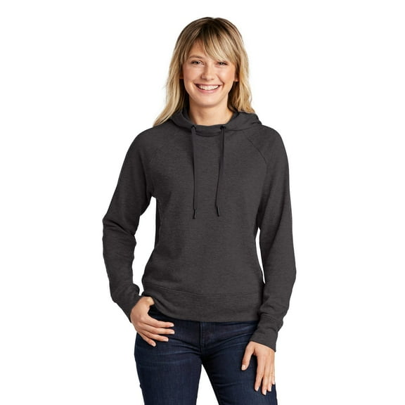 Sport-Tek Ladies Lightweight French Terry Pullover Hoodie. LST272