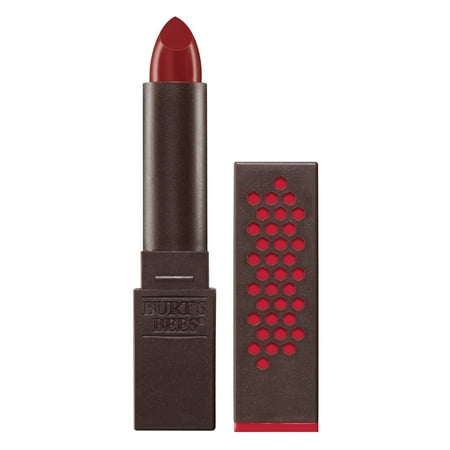 Burt's Bees 100% Natural Moisturizing Lipstick, Scarlet Soaked - 1 (Best Natural Lip Gloss 2019)