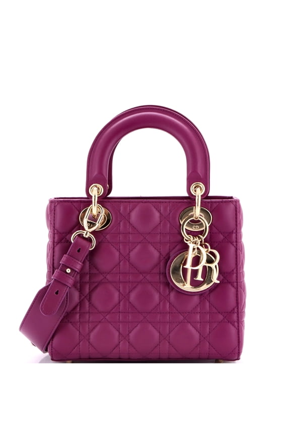 Pre-Owned My ABCDior Lady Dior Bag Cannage Quilt Lambskin By Rebag