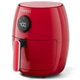 thumbnail image 1 of Freidora Topzee Small Compact de 2,1 litros, 4 en 1, 98% menos de aceite, color rojo, 1 of 7