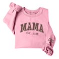 thumbnail image 1 of Chandails pour Femmes, Chandail à Col Rond Graphique, Automne, Mélange de Coton Doux, Tendance, Étoile de Mer, Coquillage, Chandail à Capuchon Imprimé, Chandail à Manches Longues Femme, Rose, P, 1 of 3