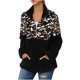 thumbnail image 1 of Blusa de sudadera con cremallera de manga larga suelta de moda informal con estampado de leopardo para mujer Fridja  fhghd4833, 1 of 6