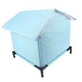 thumbnail image 1 of Maison pour Chats d'Extérieur, Abri Extérieur Imperméable pour Chats d'Hiver, Maisons pour Chats Surélevées et Résistantes aux Intempéries, Tente Universelle Fermée Abri Isolé pour Chat Errant, 1 of 7
