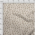 thumbnail image 3 of oneOone Velvet Beige Fabric Damask Craft Projects Decor Fabric Printed By The Yard 58 Inch Wide, 3 of 4