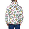 thumbnail image 5 of Zip Up Hoodies for Men - Math ruler Print colorful Long Sleeve Comfrt Men'S Fashion Hoodies & Sweatshirts, Jackets for Men Hoodies Pullover Clothing Clothes with Pouch, 5 of 5
